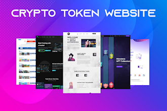 create a crypto token website