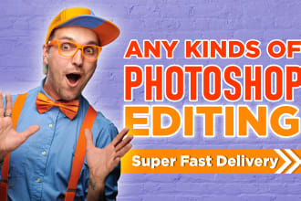 do photoshop editing, image retouching, photo editing, and photo manipulation