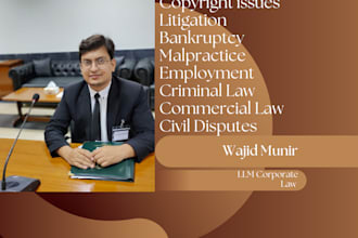 do legal paperwork and litigation