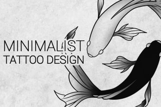 make your minimalist tattoo design