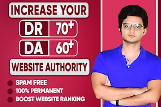 increase domain authority moz da ahrefs domain rating dr by authority backlinks