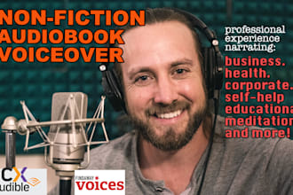 narrate your non fiction podcast or audiobook