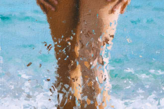 do digital painting  and water color illustration