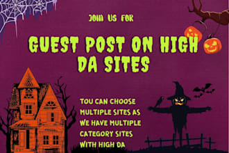publish 10 guest posts on high da sites
