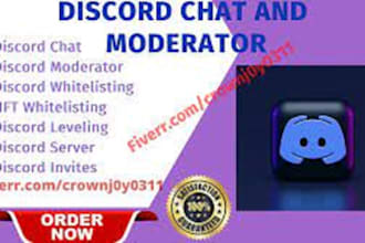 nft discord moderator, nft discord moderator, manager