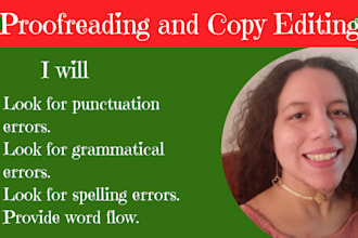 proofread and copyedit your essays, short stories, etc