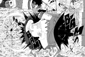 draw manga and comic style of your idea