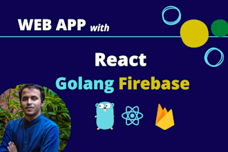 develop progressive web app with react golang firebase