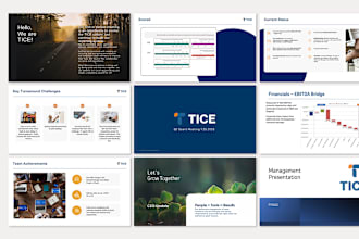 create pitch deck and powerpoint deck design