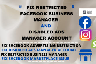 fix your facebook meta ad account and business manager suite advertising issues