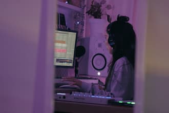 do voiceovers, edit and mix it