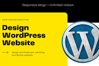 design and build wordpress website