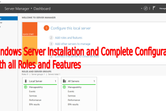 install configure windows server 2016 2019 2022 2024