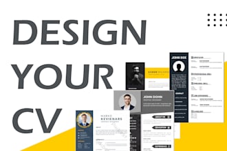 design ,write and update your cv resume