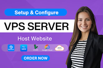 setup your website on digitalocean, vultr, linode, AWS and gcloud