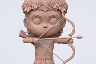 sculpt 3d model for 3d printing