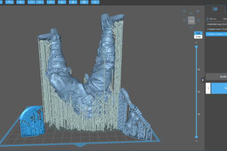 support your miniatures, figures for 3d printing