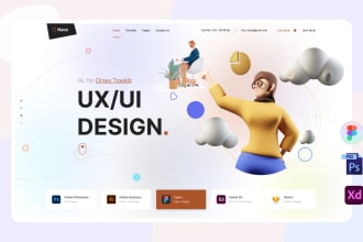 do figma xd PSD design for nft section