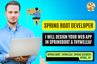 build java spring boot thymeleaf rest api web applications