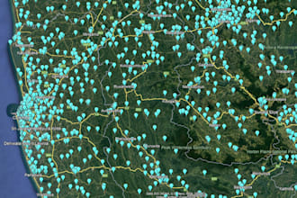 geocode addresses to longitude and latitudes