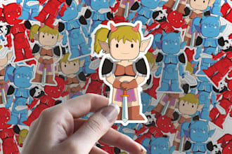 design graphics and custom stickers