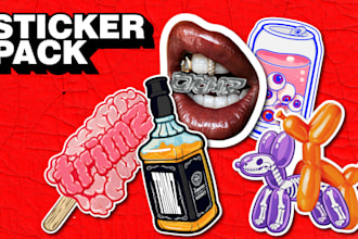 create a custom sticker pack for your brand