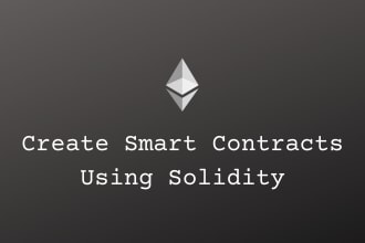 create smart contracts using solidity