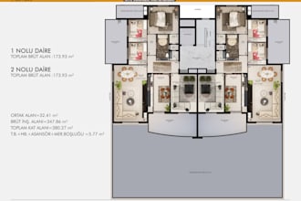 draw 2d architectural floor plan