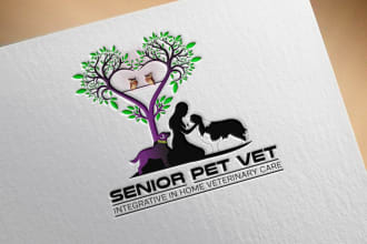professional pet, dog training, bird, animals logo