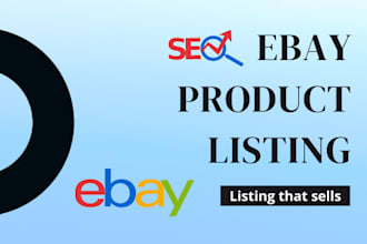 do ebay product listing, ebay lister, product SEO ranking