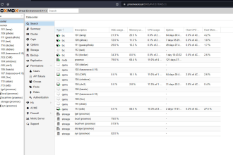 help you with proxmox virtual environment