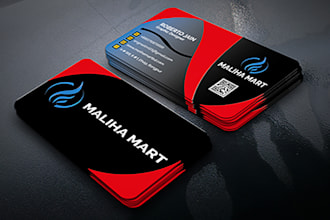 make a unique professional business card for your business