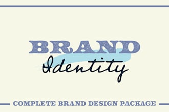 design complete brand identity guidelines