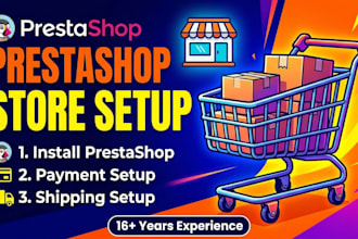 setup and configure your prestashop ecommerce store