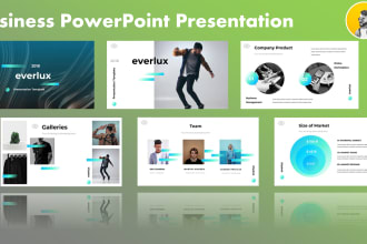 do business powerpoint presentation design and investor pitch deck