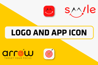 design website logo and app icon