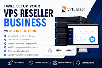 setup your vps reseller business with virtualizor