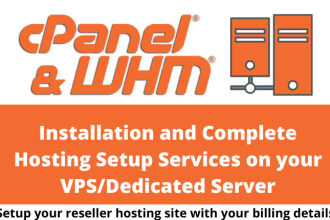 install, configure, and fix cpanel whm on your web hosting server