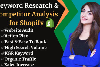 do competitor analysis for shopify website to rank 1st page
