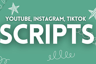 write faceless youtube video scripts for animals, cashcow, top 10 videos, n more
