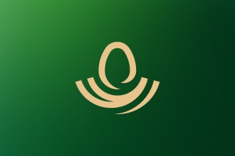 design minimalist monoline or line art logo
