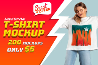 create stunning lifestyle tshirt mockups for your pod business