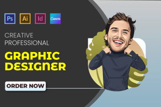 do any graphic design job, flyer, logo, brochure editing etc