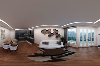create photorealistic 360 interior renders and virtual tours