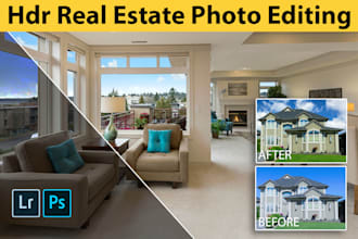 do real estate photo retouch and edit professionally