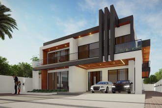 do realistic interior,exterior design with 3d visualization