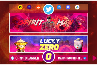 create nft profile banner, twitter banner, opensea header