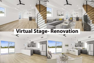 virtual staging, virtual furniture, virtual renovation