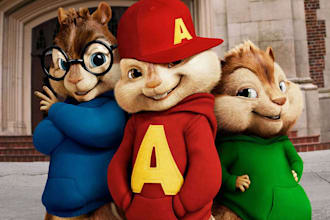 convert any 3 songs to chipmunk high audio quality