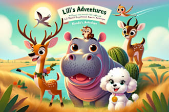 create whimsical animated kids or audio book that inspire